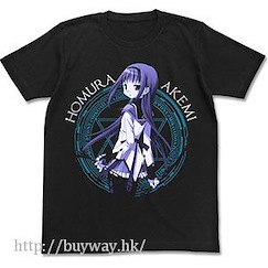 魔法少女小圓 : 日版 (大碼)「曉美焰」黑色 T-Shirt