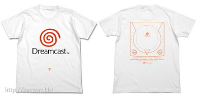 Dreamcast (DC) (中碼)「Dreamcast」白色 T-Shirt Dreamcast T-Shirt / WHITE-M【Dreamcast】