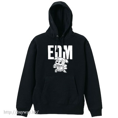 Pop Team Epic (細碼)「POP子」EDM 黑色 連帽衫 EDM Hoodie / Black - S【Pop Team Epic】