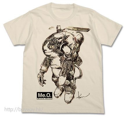 Maschinen Krieger : 日版 (加大)「Meow」米白 T-Shirt