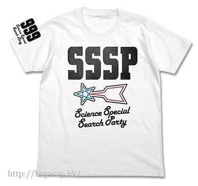 超人系列 (大碼)「SSSP 科學特搜隊」白色 T-Shirt Science Special Search Party T-Shirt / WHITE-L【Ultraman Series】