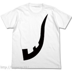 超人系列 (大碼)「超人七號」白色 T-Shirt Ultraseven Eye Slugger T-Shirt / WHITE-L【Ultraman Series】