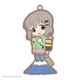 前進吧！登山少女 「雪村葵」富士山 橡膠掛飾 CharaRide Aoi on Mount Fuji Rubber Strap【Yama no Susume】