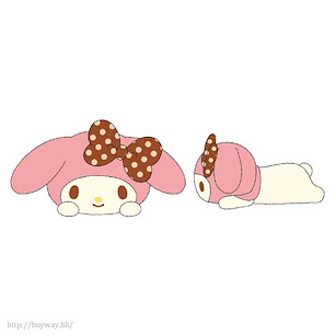 Sanrio系列 粉紅 蝴蝶結 紙巾盒套 Chocolat Color Series Tissue Case My Melody Pink【Sanrio】