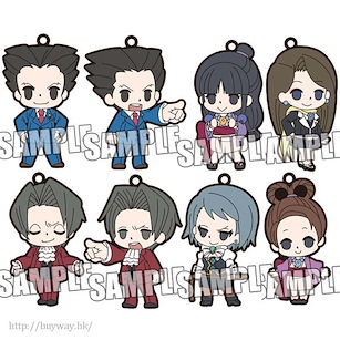 逆轉裁判 chipicco 橡膠掛飾 (10 個入) chipicco Rubber Strap (10 Pieces)【Ace Attorney】