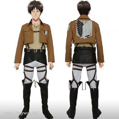進擊的巨人 (中碼)「艾倫」調查兵團 Cosplay 服飾 Survey Corps Costume Set Eren ver. M Size【Attack on Titan】
