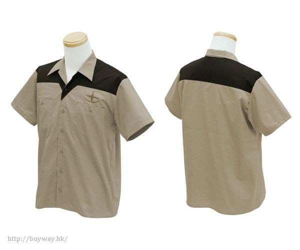 機動戰士高達系列 : 日版 (大碼)「聯邦兵」工作襯衫