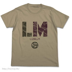 刀劍神域系列 : 日版 (加大)「LM」深卡其色 T-Shirt