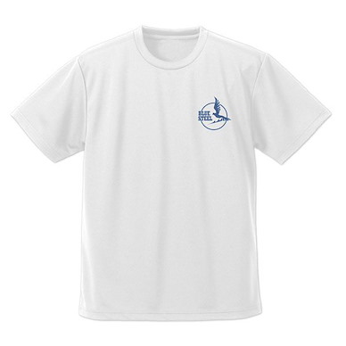 蒼藍鋼鐵戰艦 (細碼)「BLUE STEEL CREW」原作版 吸汗快乾 白色 T-Shirt Original Edition Dry T-Shirt /WHITE-S【Arpeggio of Blue Steel: Ars Nova】