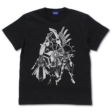 遊戲王 系列 (細碼)「世界本源滅四星」遊戲王5D's 黑色 T-Shirt Iliaster's Four Stars of Destruction T-Shirt /BLACK-S【Yu-Gi-Oh! Series】