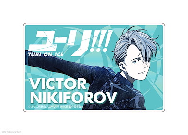 勇利!!! on ICE 「維克托·尼基福羅夫」方形徽章 Plate Badge Victor Nikiforov【Yuri on Ice】