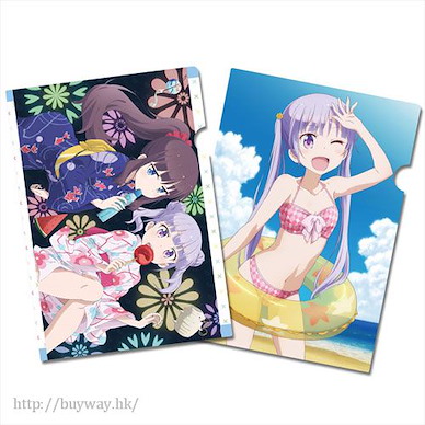 New Game! (1 套 2 款)「青葉 + 日富美」文件套 Clear File Set【New Game!】