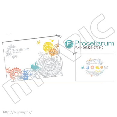 月歌。 「Procellarum」小物袋 Multi Pouch Procellarum【Tsukiuta.】