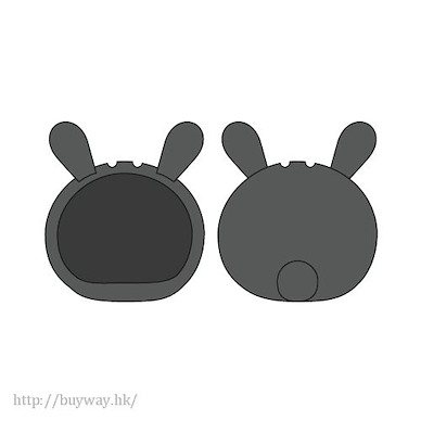 周邊配件 「小兔」黑色 小豆袋饅頭 頭套裝飾 Omanju Niginugi Mascot Kigurumi Case Rabbit Black【Boutique Accessories】
