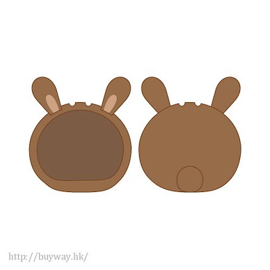 周邊配件 「小兔」啡色 小豆袋饅頭 頭套裝飾 Omanju Niginugi Mascot Kigurumi Case Rabbit Brown【Boutique Accessories】