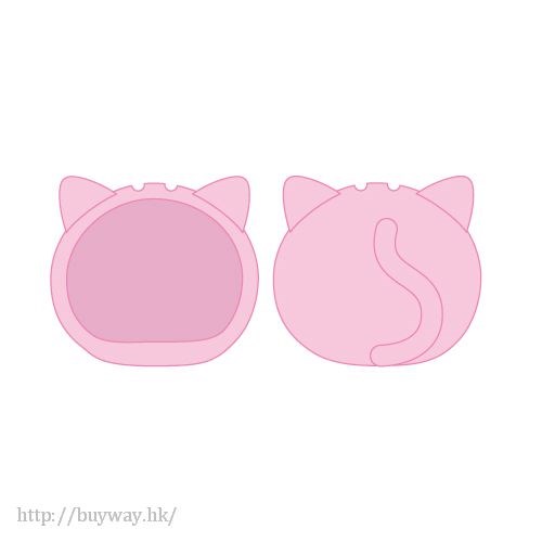 周邊配件 : 日版 「貓咪」粉紅 小豆袋饅頭 頭套裝飾
