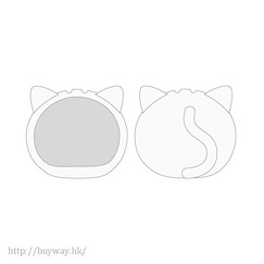 周邊配件 「貓咪」白色 小豆袋饅頭 頭套裝飾 Omanju Niginugi Mascot Kigurumi Case Cat White【Boutique Accessories】