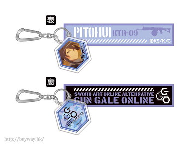 刀劍神域系列 「Pitohui」旗幟匙扣 Flag Key Chain with Charm Pitohui【Sword Art Online Series】
