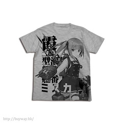 艦隊 Collection -艦Colle- (加大)「霞」改二 灰色 T-Shirt Kasumi Kai Ni All Print T-Shirt / Heather Gray - XL【Kantai Collection -KanColle-】