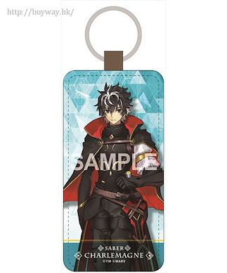 Fate系列 「Saber (Charlemagne / 查理曼)」皮革匙扣 Leather Key Chain Charlemagne【Fate Series】
