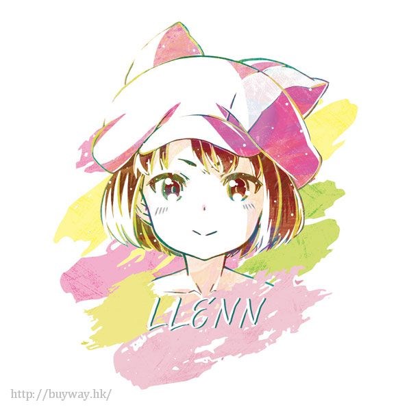 刀劍神域系列 : 日版 (細碼)「蓮 (Llenn)」Ani-Art 男裝 白色 T-Shirt