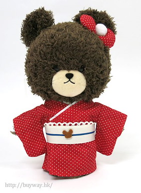 小熊學校 「Jackie」和服公仔 S Jackie Closet Series Okimono Mokomoko Jackie Plush S【The Bear's School】