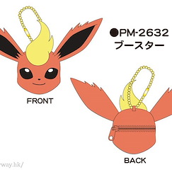 寵物小精靈系列 「火伊貝」頭形公仔袋 Face Mascot Flareon PM-2632【Pokémon Series】