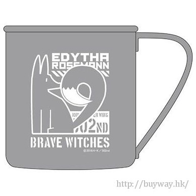 強襲魔女系列 「艾荻塔·珞斯曼」不銹鋼杯 Stainless Mug Rossmann【Brave Witches】