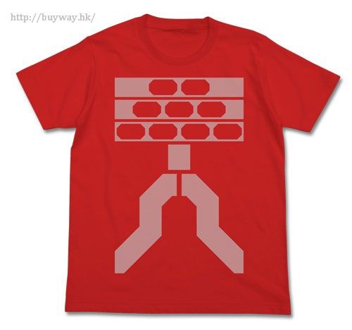超人系列 : 日版 (大碼)「超人七號」酒紅色 T-Shirt
