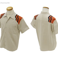 新世紀福音戰士 (加大)「EVANGELION NERV」工作襯衫 EVANGELION NERV Uniform Design Work Shirt / XL【Neon Genesis Evangelion】
