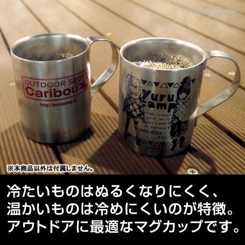 搖曳露營△ : 日版 「Caribou」雙層不銹鋼杯