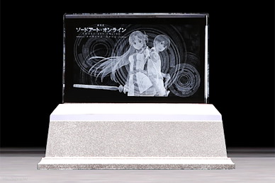 刀劍神域系列 「桐人 + 亞絲娜」水晶擺設 Kirito & Asuna Premium Crystal【Sword Art Online Series】