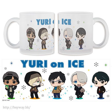 勇利!!! on ICE 眾人私服集合 陶瓷杯 Nuigurumini Glass Mug 4 Casual Outfit Group Ver.【Yuri on Ice】