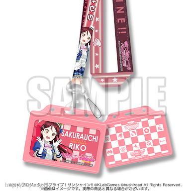 LoveLive! Sunshine!! 「櫻內梨子」頸繩 證件套 Neck Strap with Card Case Riko【Love Live! Sunshine!!】