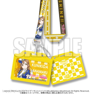 LoveLive! Sunshine!! 「國木田花丸」頸繩 證件套 Neck Strap with Card Case Hanamaru【Love Live! Sunshine!!】