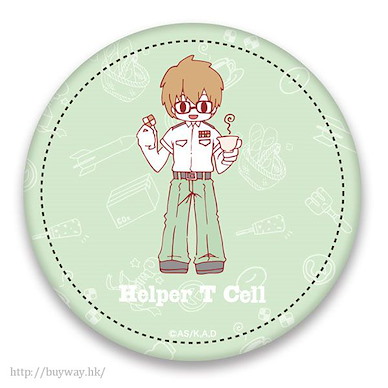 工作細胞 「輔助性T細胞」皮革徽章 Leather Badge SWEETOY-I【Cells at Work!】