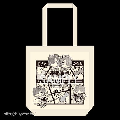 Re：從零開始的異世界生活 「拉姆 + 雷姆」手提袋 Shopping Tote Bag Ram + Rem【Re:Zero】