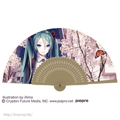 VOCALOID系列 「初音未來」櫻花 摺扇 Hatsune Miku Cherry Blossoms Folding Fan【VOCALOID Series】