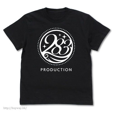 偶像大師 閃耀色彩 (中碼)「283 Production」黑色 T-Shirt 283 Production T-Shirt /BLACK-M【The Idolm@ster Shiny Colors】