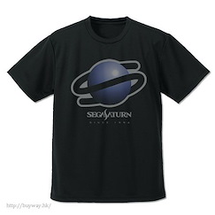 世嘉硬件女孩 (大碼)「SEGA SATURN」吸汗快乾 黑色 T-Shirt Sega Saturn Dry T-Shirt /BLACK-L【Sega Hard Girls】