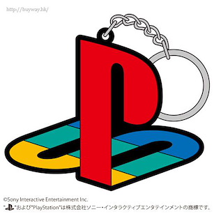 PlayStation 「PlayStation」初代 橡膠 匙扣 Rubber Key Chain 1st Gen. "PlayStation Family Mark"【PlayStation】