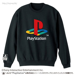 PlayStation (加大)「PlayStation」初代 長袖 黑色 T-Shirt Sweatshirt 1st Gen. "PlayStation" /BLACK-XL【PlayStation】
