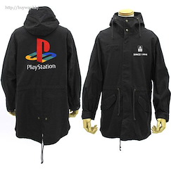 PlayStation (加大)「PlayStation」初代 M-51 黑色 外套 M-51Jacket 1st Gen. "PlayStation"/BLACK-XL【PlayStation】