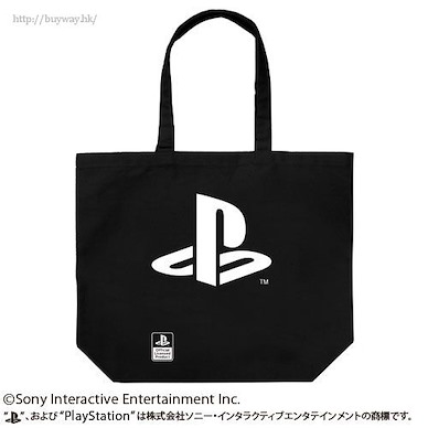 PlayStation 大容量 黑色 袋子 Large Tote Bag "PlayStation"/BLACK【PlayStation】