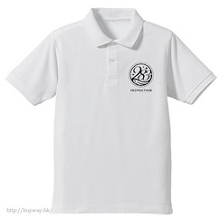 偶像大師 閃耀色彩 : 日版 (大碼)「283 Production」白色 Polo Shirt
