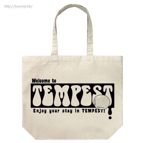 關於我轉生變成史萊姆這檔事 : 日版 「歡迎來到 TEMPEST」米白 大容量 手提袋