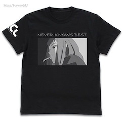 FLCL : 日版 (中碼)「鮫島真見美」黑色 T-Shirt