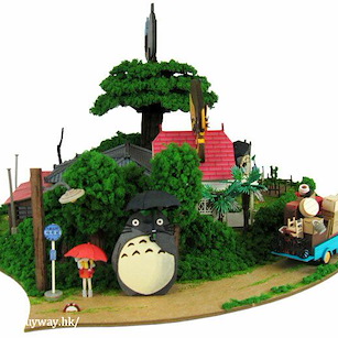 龍貓 立體咭紙模型 Miniatuart Kit Studio Ghibli Series Totoro ga Ippai Diorama【My Neighbor Totoro】