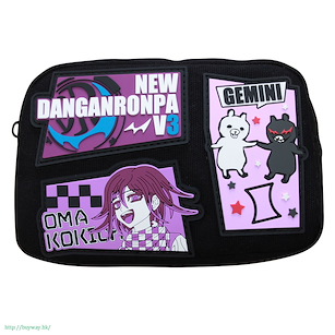 槍彈辯駁 「王馬小吉」橡膠圖案 袋子 Rubber Pouch Oma Kokichi【Danganronpa】