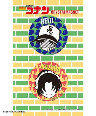 名偵探柯南 「服部平次 + 遠山和葉」磁貼 Crystal Magnet Heiji & Kazuha【Detective Conan】